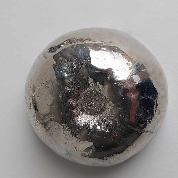 Michael ARAM Silver and Red Apple-Shaped Bowl with Spoon - Picture 6 of 9